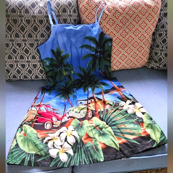 πNWOT Colorful Print Floral Summer Dressπ - Picture 3 of 6